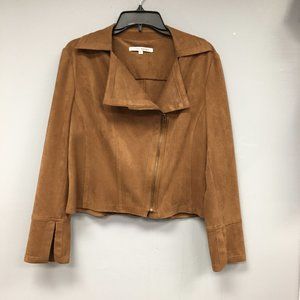 Suede Donna Degaan Tan Jacket
